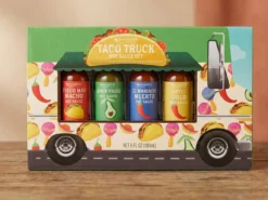 Presentlåda Taco Truck Hot Sauce Set - Thoughtfully