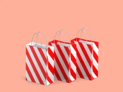 Presentpåsar 3-pack - Danmark - Mellan