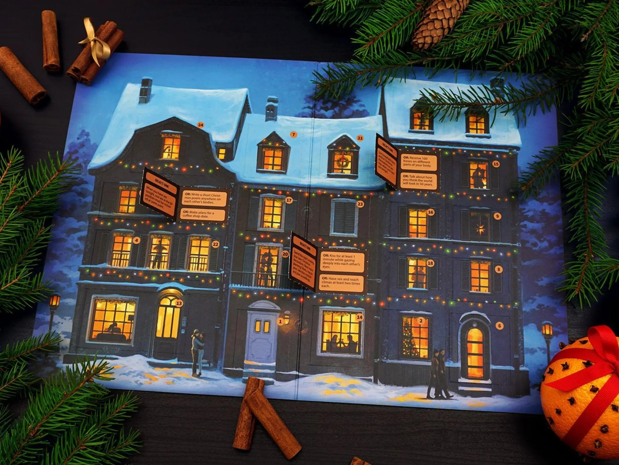 Romantisk Adventskalender för Par
