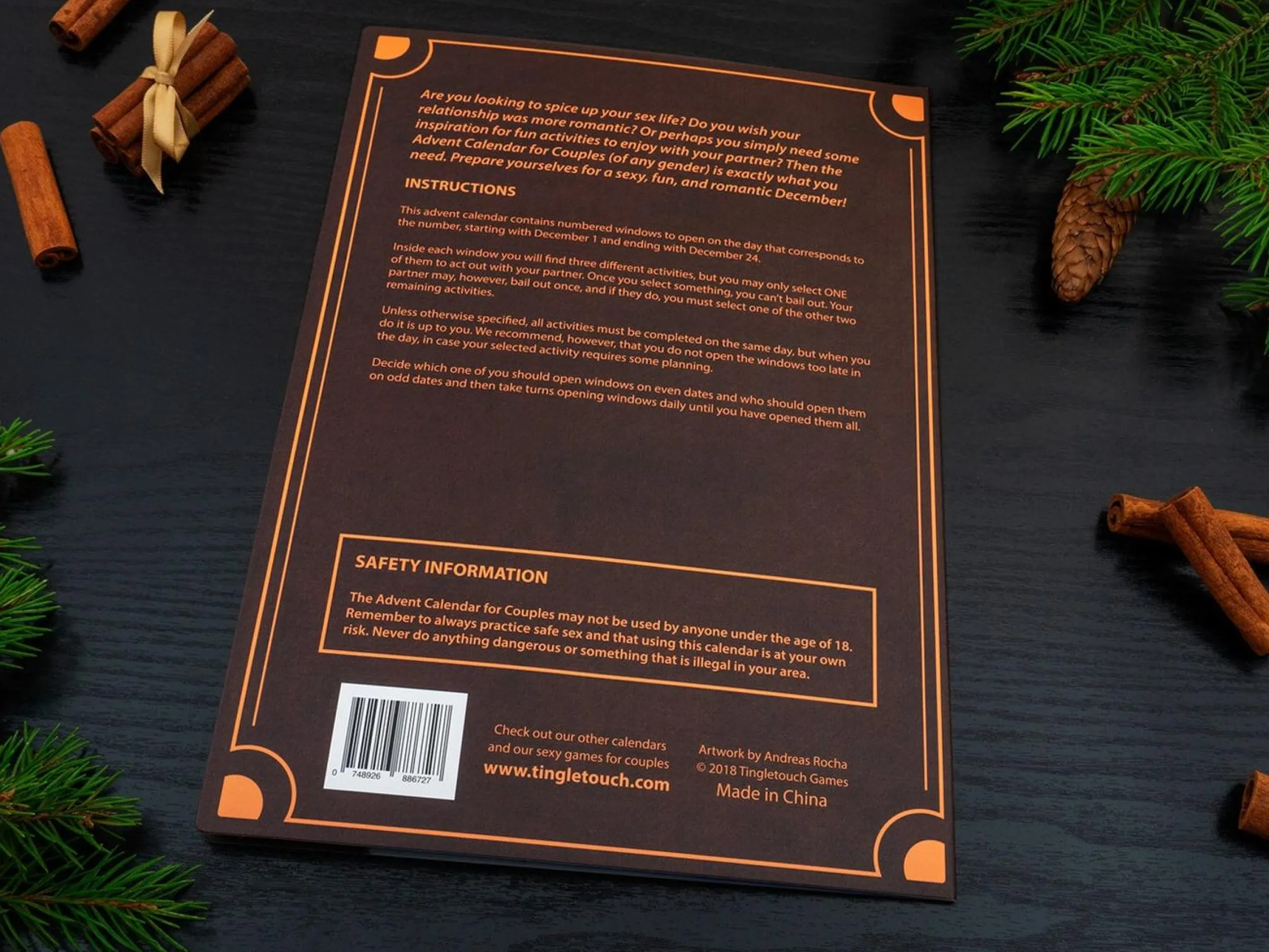 Romantisk Adventskalender för Par