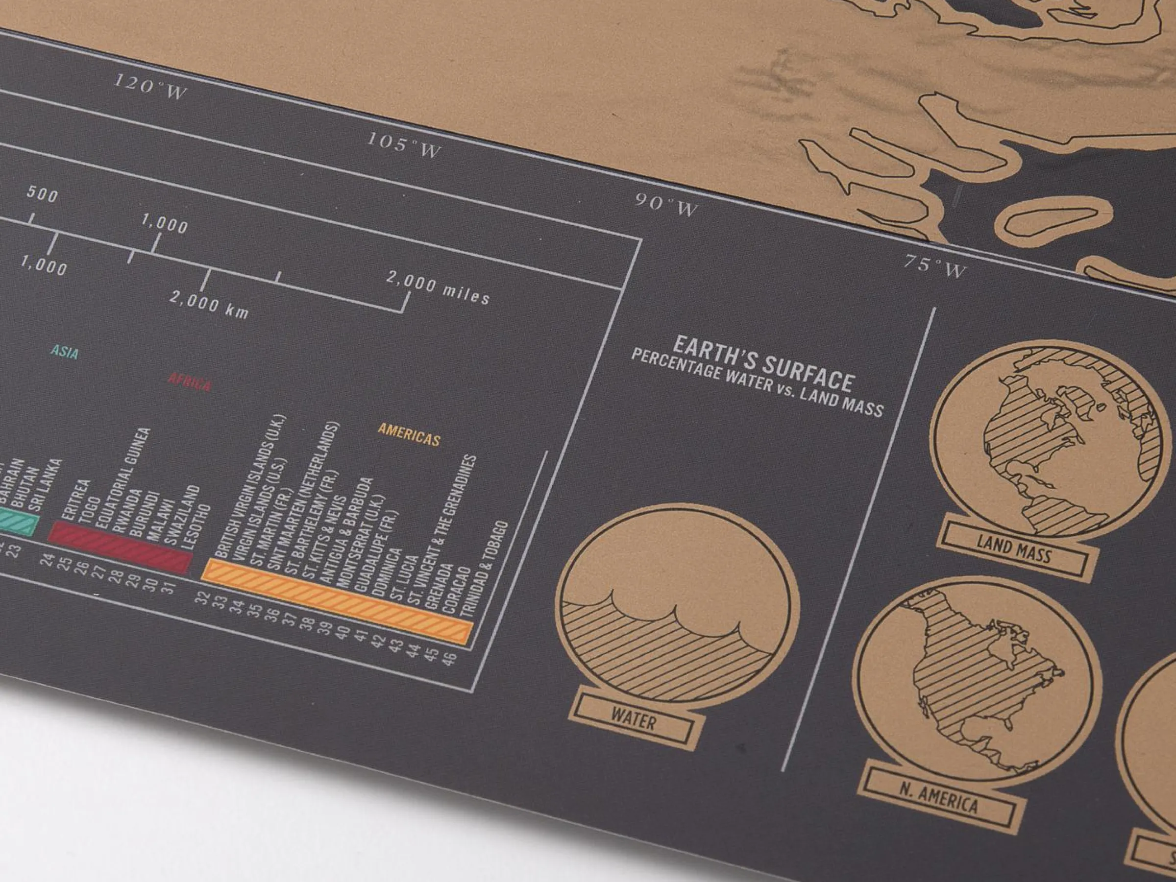 Scratch Map Original Deluxe