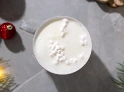 Snögubbe för Varm Choklad