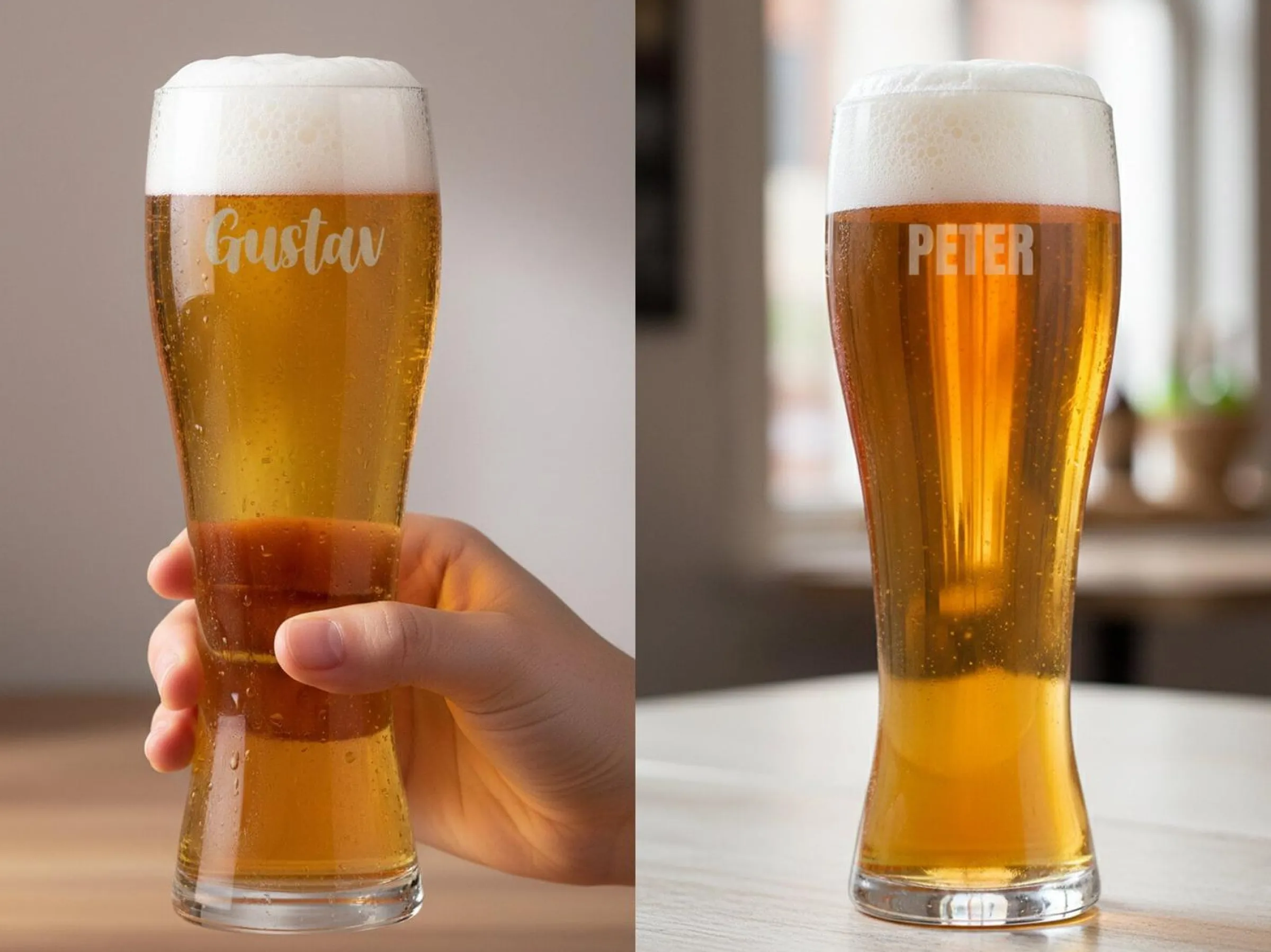 Spiegelau Veteölglas med Gravyr - Egen Text
