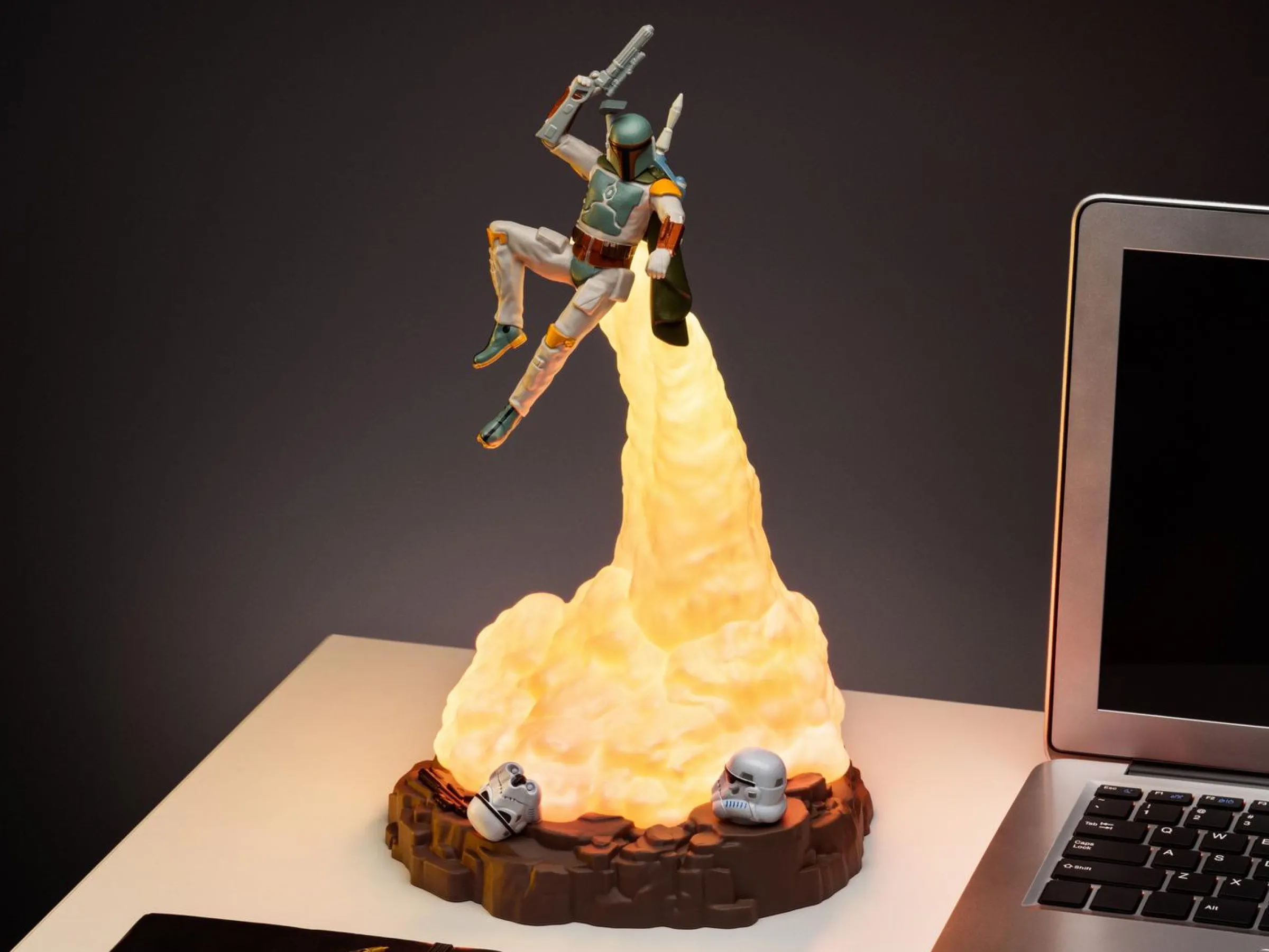 Star Wars Boba Fett Lampa