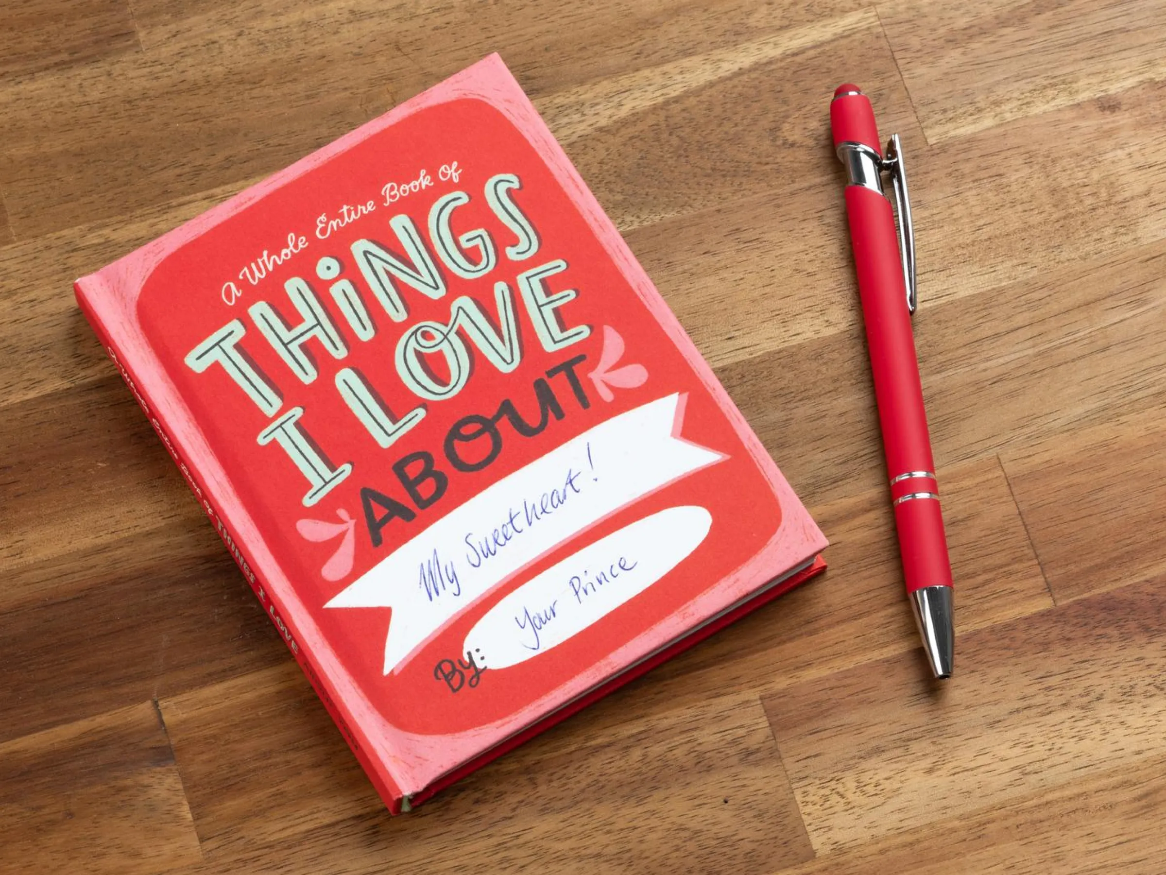 Things I Love About You Fyll-i-bok