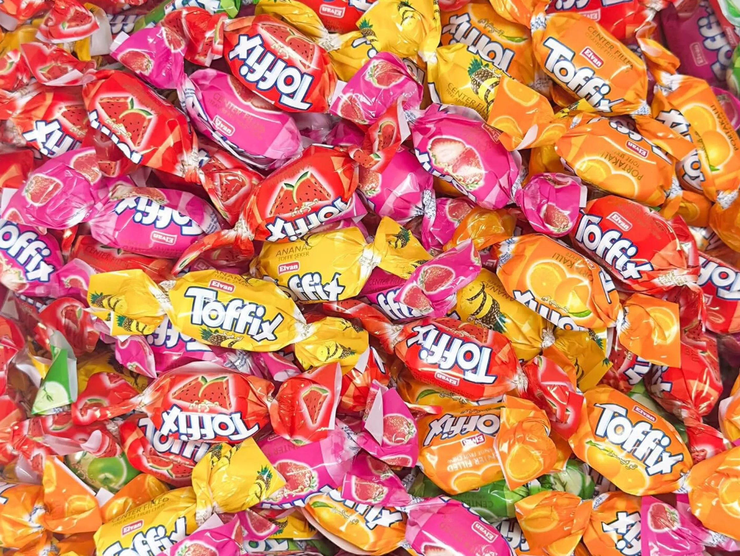Toffix Fruktkola Lösgodis 800 gram