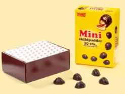 Toms Mini Sköldpaddor Mörk Choklad 360 gram