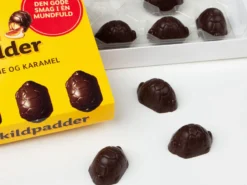 Toms Mini Sköldpaddor Mörk Choklad 120 gram