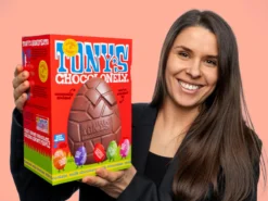 Tony’s Chocolonely Mjölkchoklad Påskägg