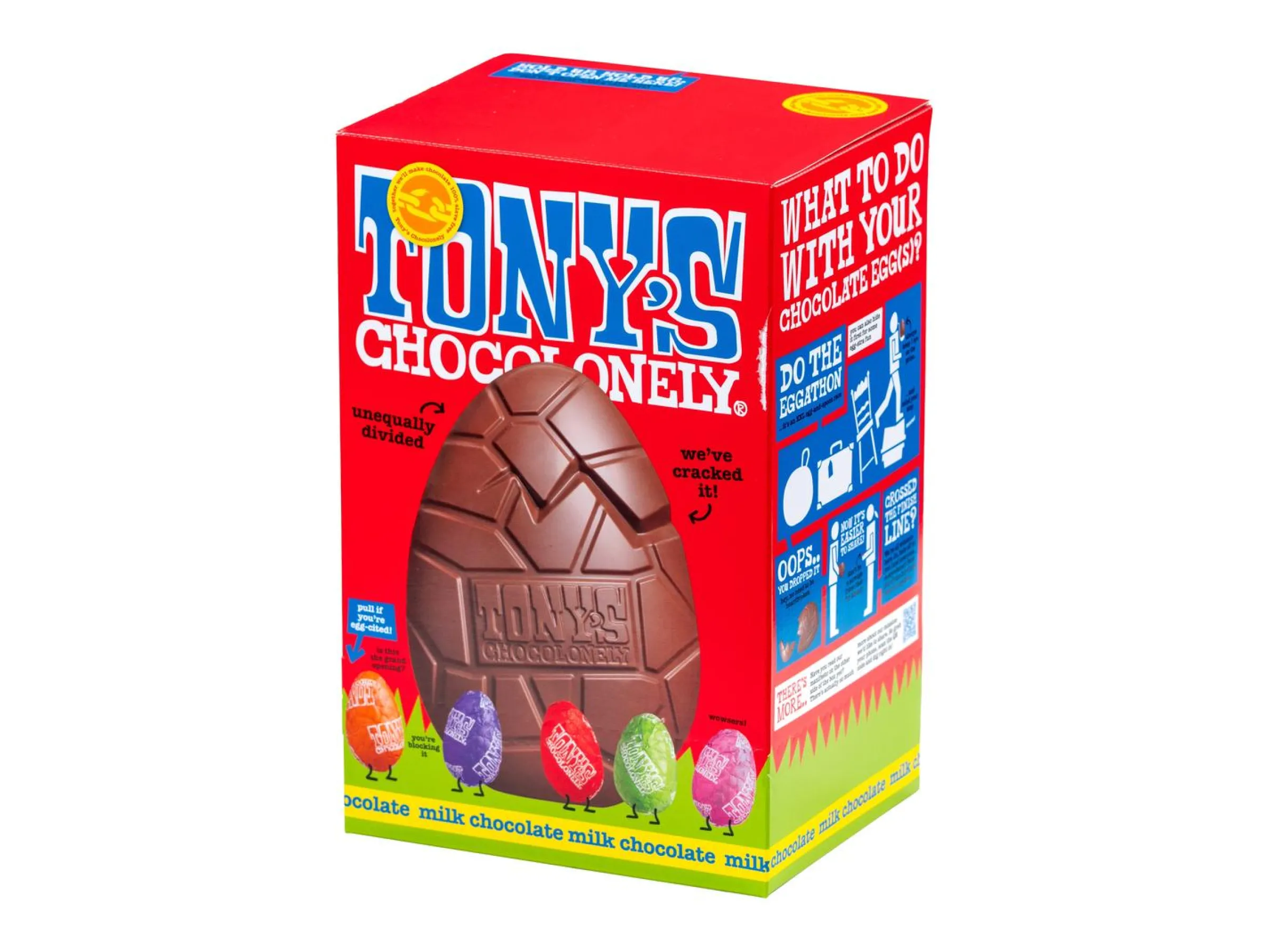 Tony’s Chocolonely Mjölkchoklad Påskägg