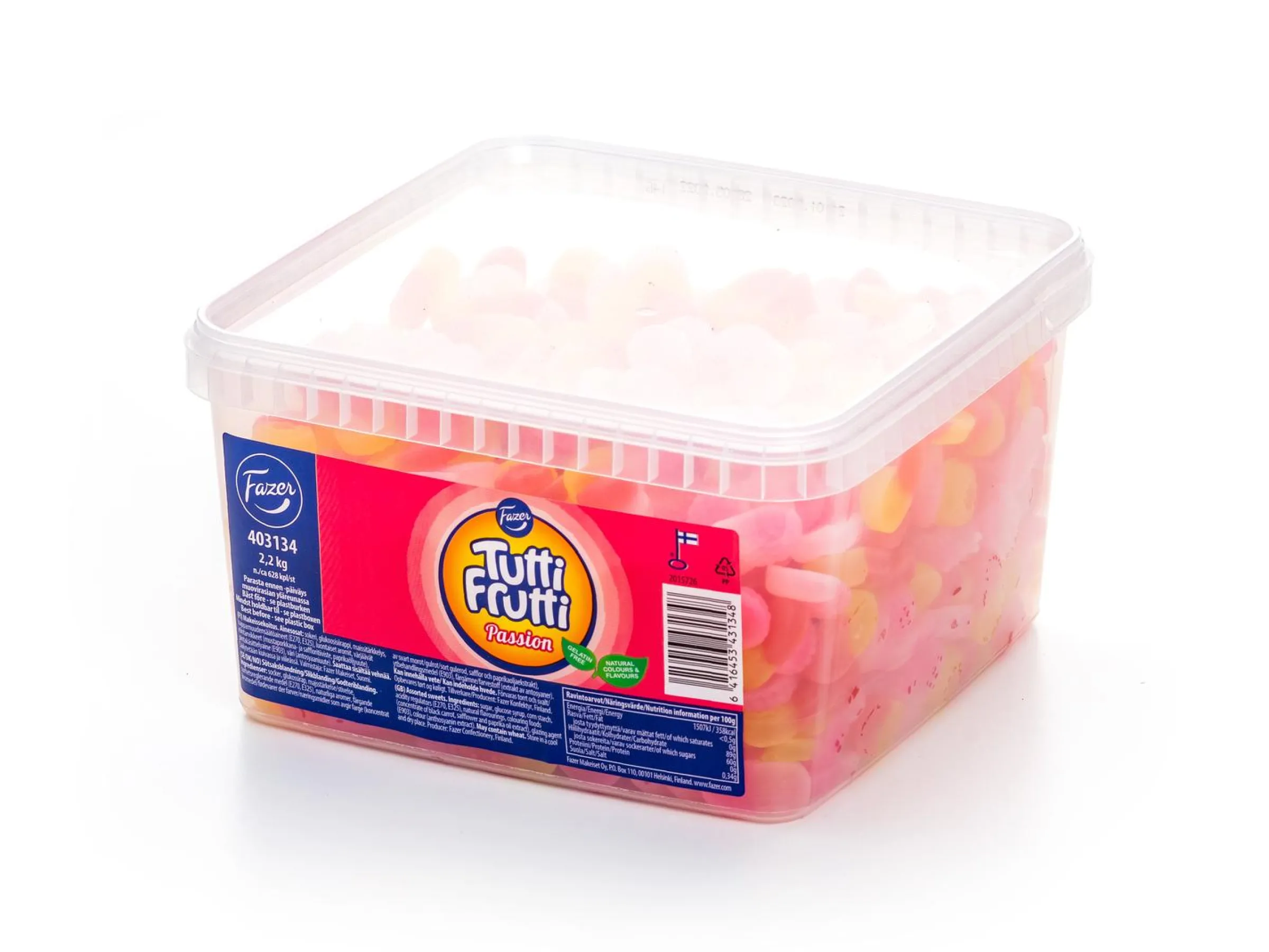 Tutti Frutti Passion Lösgodis 2,2 kg