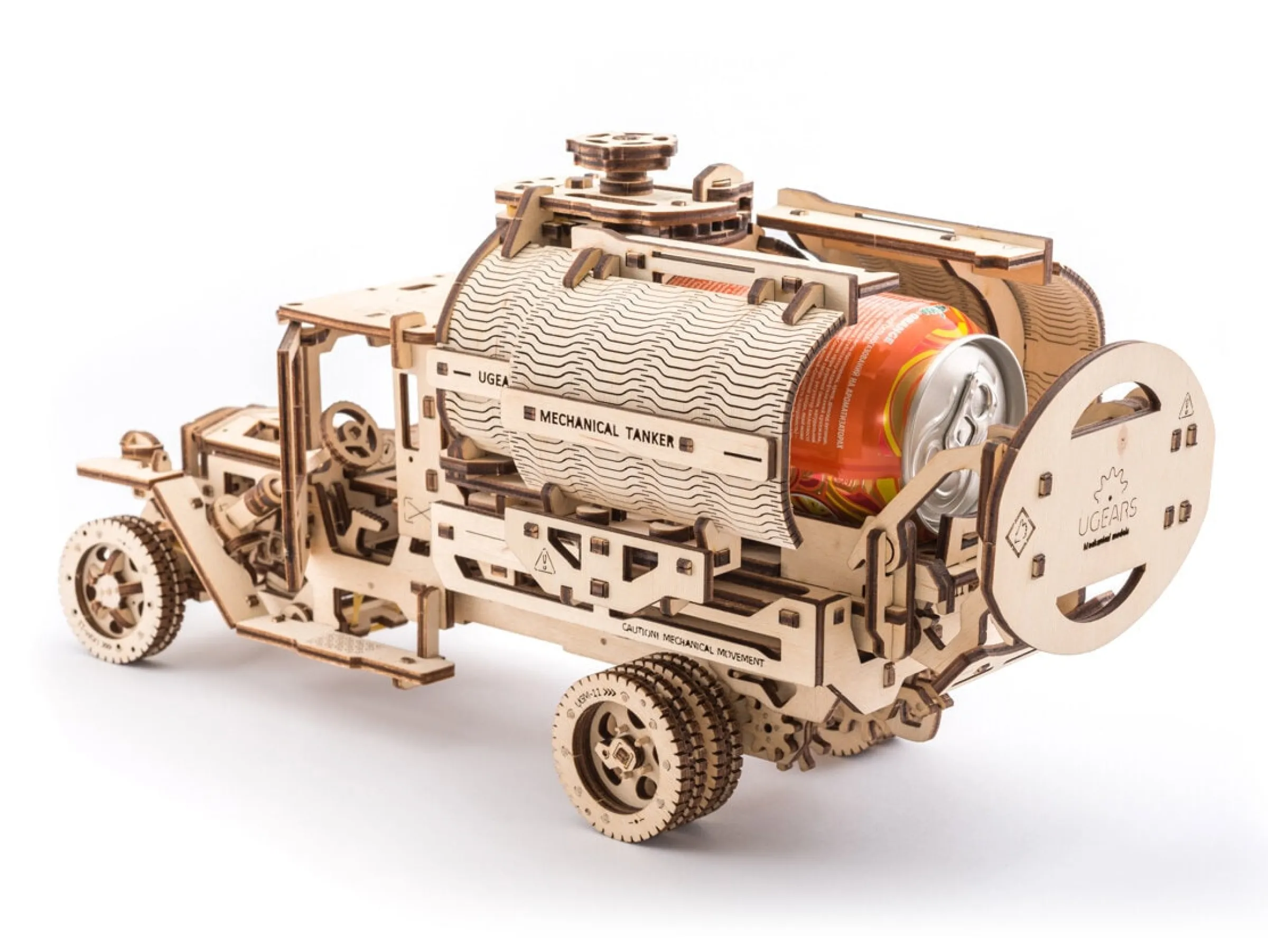 Ugears 3D-pussel i Trä - Tankbil