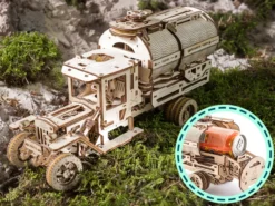 Ugears 3D-pussel i Trä - Tankbil