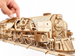 Ugears 3D-pussel i Trä - Tåg