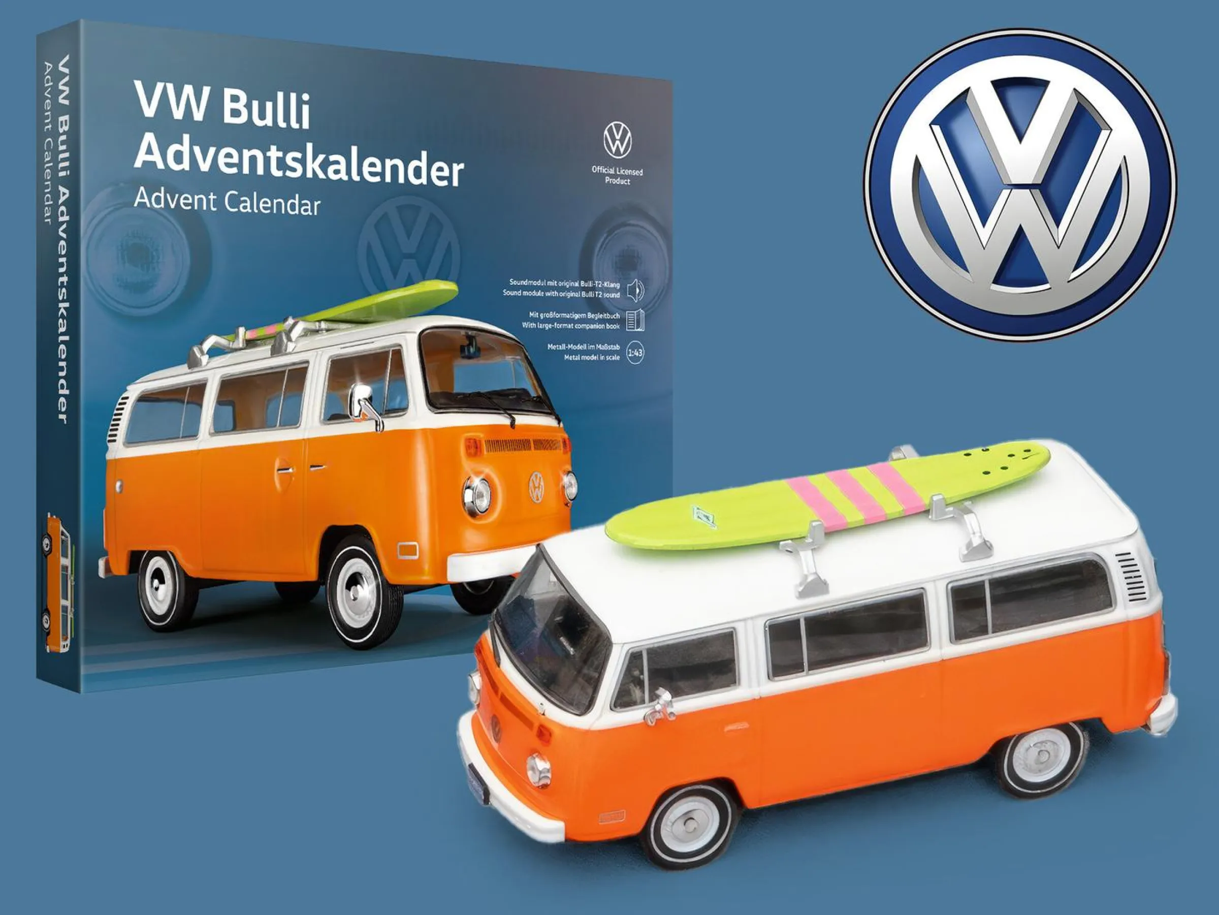 Volkswagen Bulli T2 Adventskalender