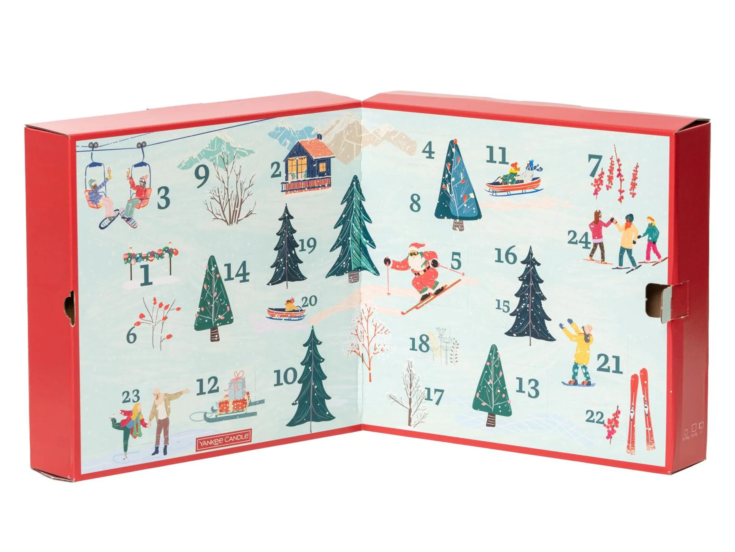 Yankee Candle Adventskalender med Doftljus